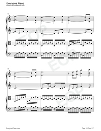 Dream-完整版-Deemo-古树旋律五线谱预览10