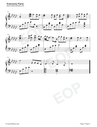 Outlaws of Love-Adam Lambert五线谱预览2